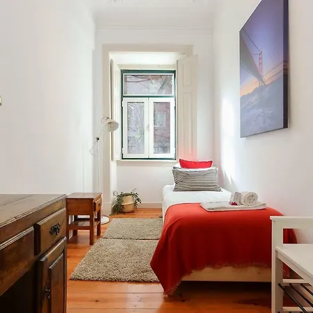 Avenida Liberdade Terrace By Homing Lägenhet *